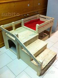 Cuccia cane taglia medio piccola legno