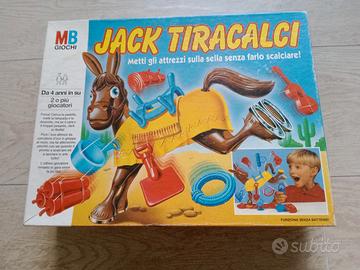Gioco vintage Jack Tiracalci a molla - MB Giochi