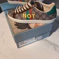 Scarpe Sneakers basse in tela Gucci tg 35.5