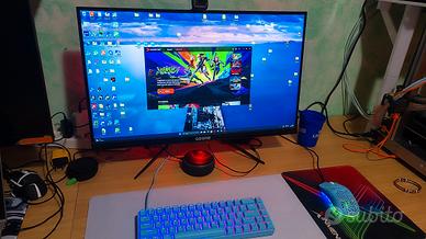 postazione gaming 2k 144hz