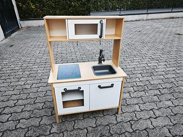 DUKTIG Cucina gioco, betulla, 72x40x109 cm