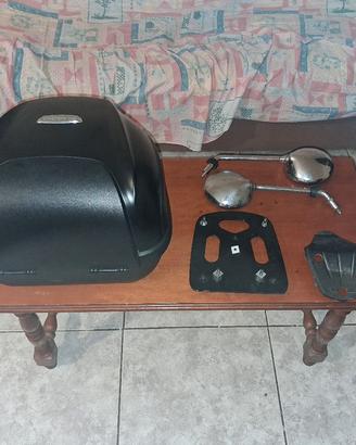 bauletto + visiera piaggio liberty medley original