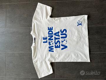 Maglia Louis Vuitton con motivo grafico