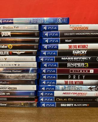 GIOCHI  PS4