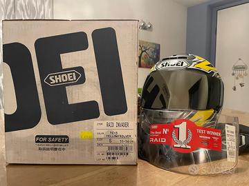 CASCO SHOEI XR-1000 RAID INVADER TC 3 Tg.S