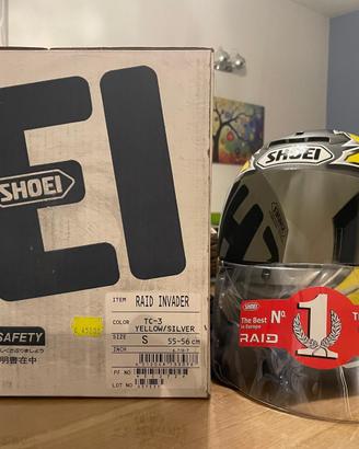 CASCO SHOEI XR-1000 RAID INVADER TC 3 Tg.S