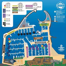 Porto di Nettuno 10x3.50 posto barca