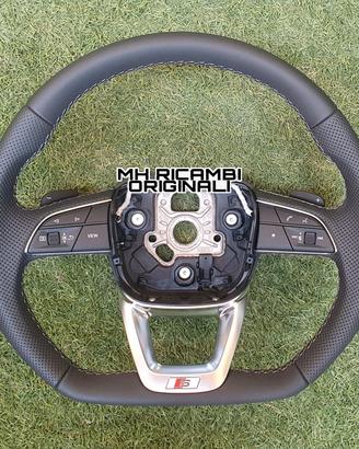 Volante Originale Audi Q5 Q7 Q8 SQ S Piatto Nuovo