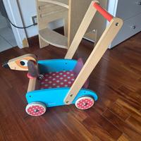 Janod - Carretto Primi Passi in legno - Nuovo