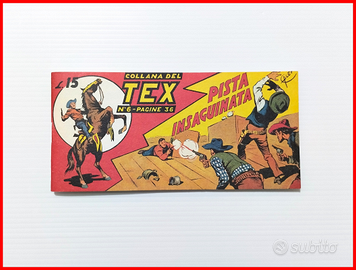 Fumetto Collana del Tex Pista insanguinata serie