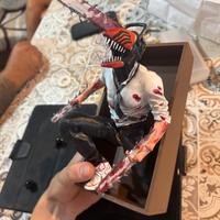 Separatore di libri Chainsaw Man dipinta a mano