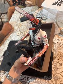 Separatore di libri Chainsaw Man dipinta a mano