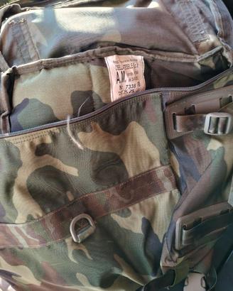 Set 2 pezzi zaino militare
