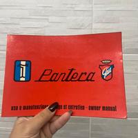 De Tomaso Pantera Ghia Owner Manual