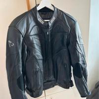 Giacca moto in pelle IXS