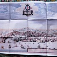 Mappa vintage Limes - Genova fronte retro 2001