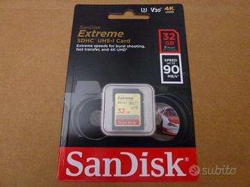 Leggete attentamente tutto: sandisk sd/hc/xc 32,64