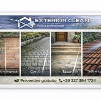 Pulizia esterni professionale|Brescia-Garda-Verona