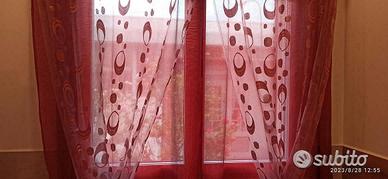 Tende n. 2 doppio tessuto e velato