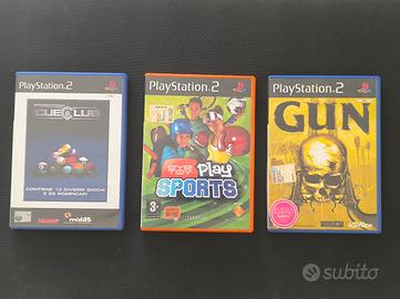 Lotto 3 VideiGiochi PlayStation 2 ps2 