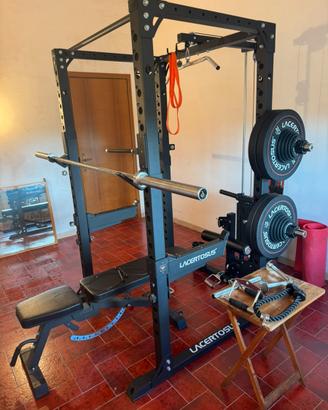 Home gym completa Lacertosus Pro Power Rack