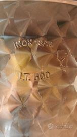 Contenitore acciaio inox da 500lt alimentare