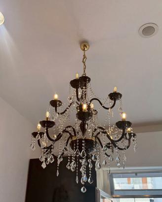 Lampadario in cristallo elegante