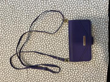 Custodia  libro/borsetta viola per Iphone12 Pro