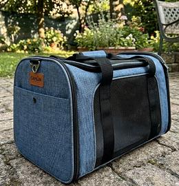 Borsa Trasportino CAMON "Denim" (44x28x28 cm)