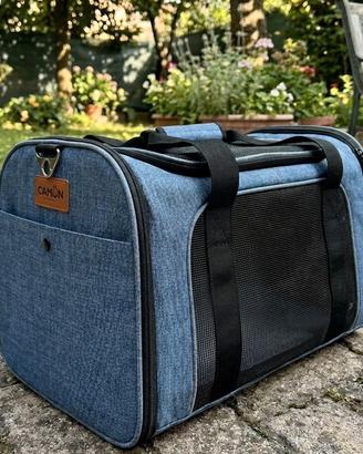 Borsa Trasportino CAMON "Denim" (44x28x28 cm)