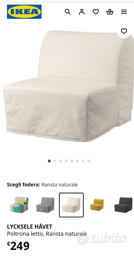 Lycksele Poltrone Letto Ikea Offerta LYCKSELE LÖVÅS Chair Bed