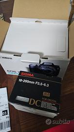 Canon 7D  battery grip e obbiettivo
