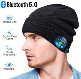 Cappello musica cellulare bluetooth