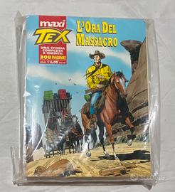 Fumetto maxi Tex - n. 15 - l’ora del massacro