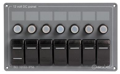 Pannello orizzontale 7 interruttori