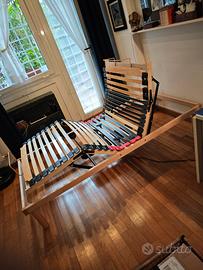 Rete Ortopedica Motorizzata con Materasso 90x200