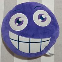 Cuscino emoji 35 cm viola