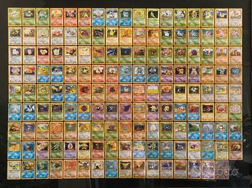⭐️SET BASE JUNGLE FOSSIL COMPLETO CARD POKEMON TOP