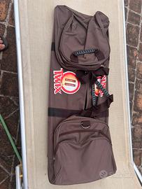 Borsa marcata Twix con manici tracolla e ruote