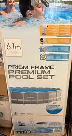 Piscina fuoriterra Intex rotonda 610 h132