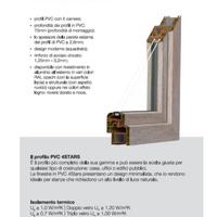Serramenti pvc noce nuovi triplo vetro