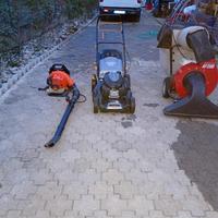 aspira foglie soffiatore tagliaerba 