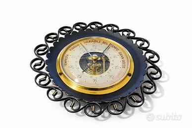 Barometro a muro anni '50 di produzione italiana