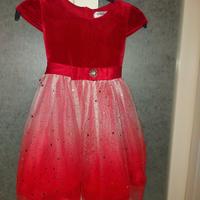 Abito rosso natalizio 