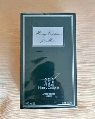 After Shave Henry Cotton's 100 ml. nuovo