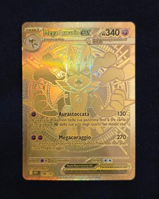 Mega Lucario Gold 188