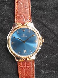 Orologio Lorenz Vintage anni 80 90 Quadrante Blu
