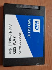 SSD WD 500 GB 3D NAND