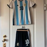 Maglietta e pantaloncini Argentina Home