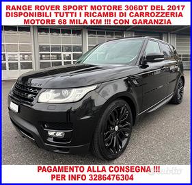 306dt range sport del 2017 68mila km con fattura